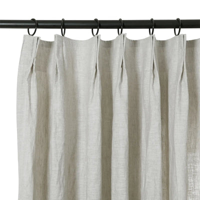 Doris 100% Linen Curtain Soft Top TWOPAGES