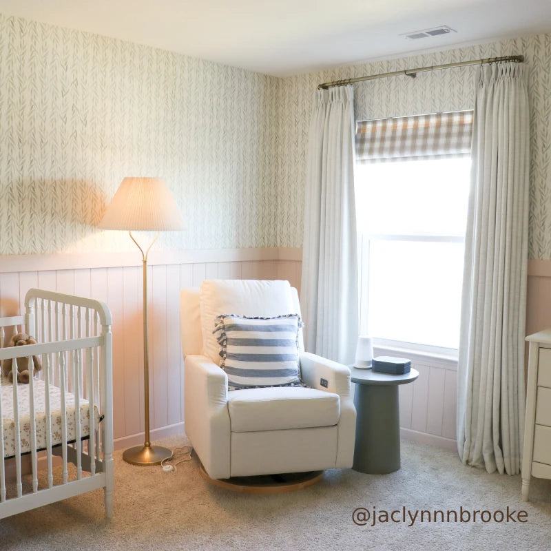 Celia Khaki Bordered Plaid Inside Mounted Cordless Roman Shade