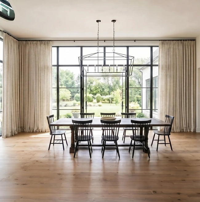 Jawara Luxury Linen Extra Wide Window Curtains