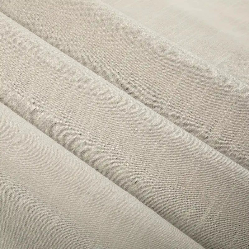 Jawara Luxury Linen Cotton Curtain Pleated- -TWOPAGES