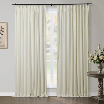 Jawara Luxury Linen Cotton Curtain Pleated- -TWOPAGES