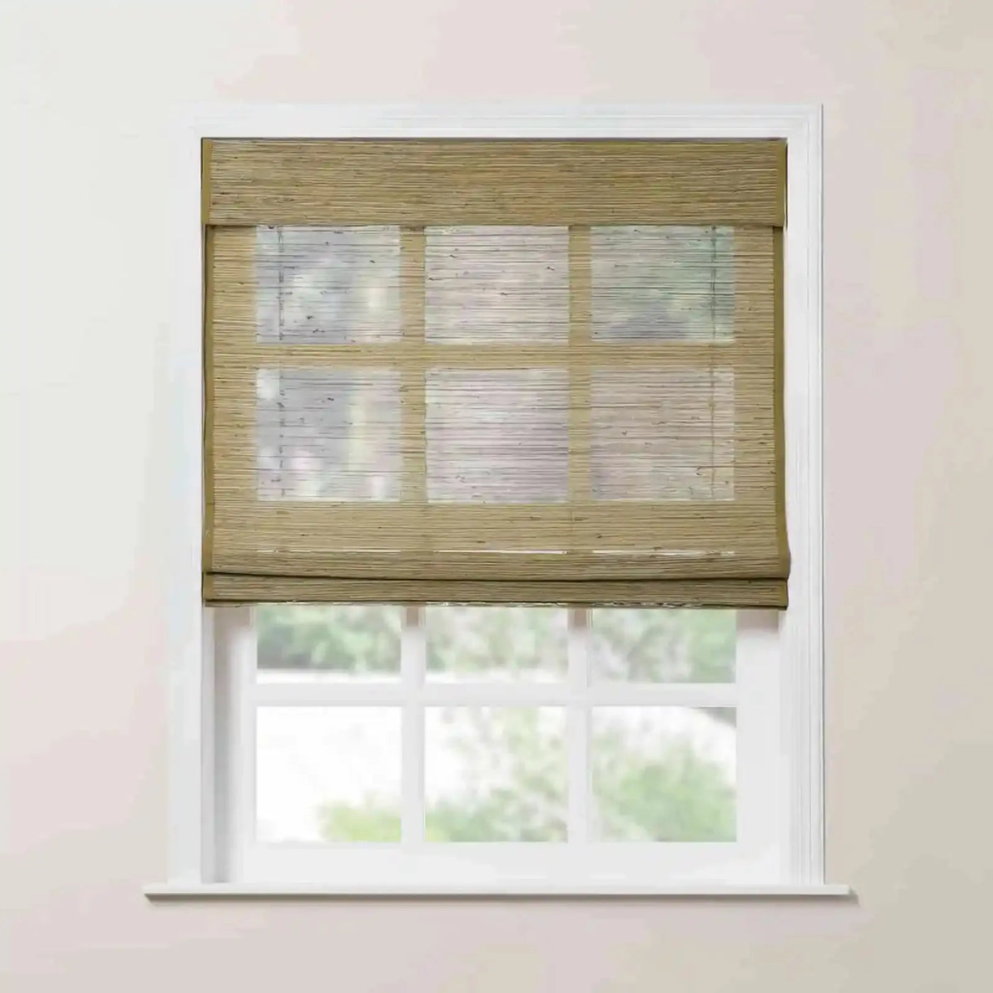 Rae Natural Ramie Bamboo Woven Shades - Series P -TWOPAGES CURTAINS