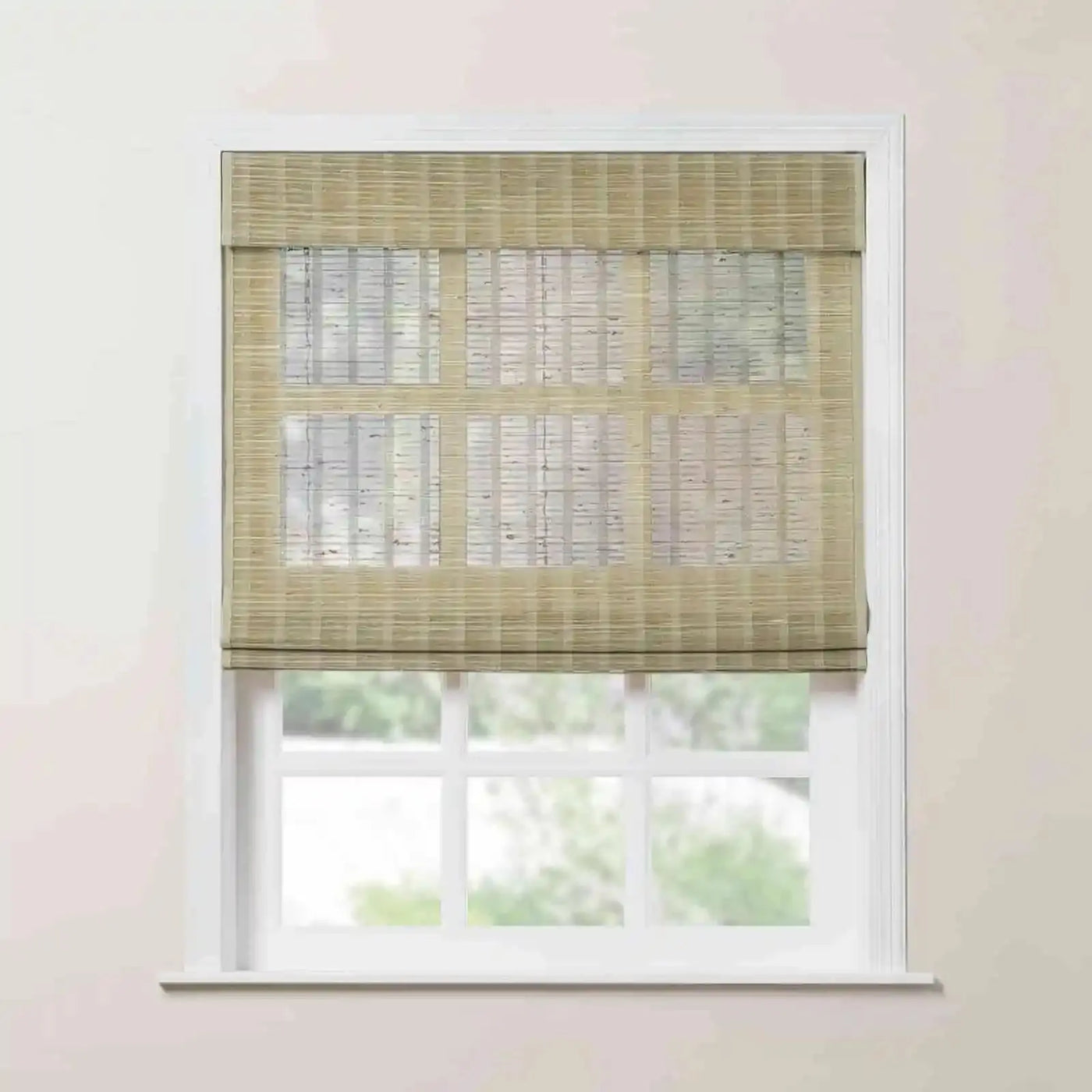 Rae Natural Ramie Bamboo Woven Shades - Series P -TWOPAGES CURTAINS