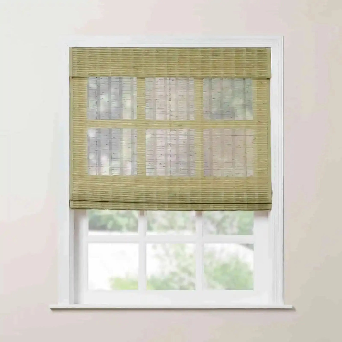 Rae Natural Ramie Bamboo Woven Shades - Series P -TWOPAGES CURTAINS