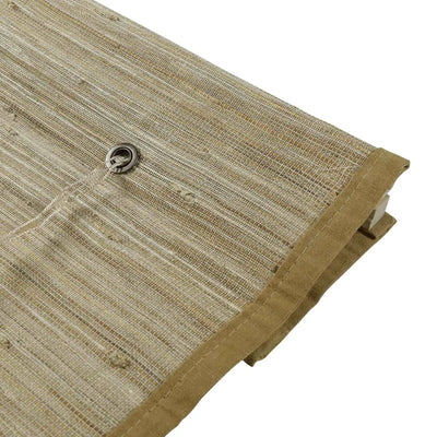 Rae Natural Jute Flax Woven Shade - Khaki TWOPAGES CURTAINS