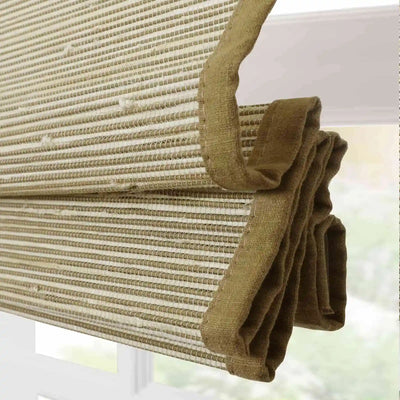 Motorized Window Woven Bamboo Shades