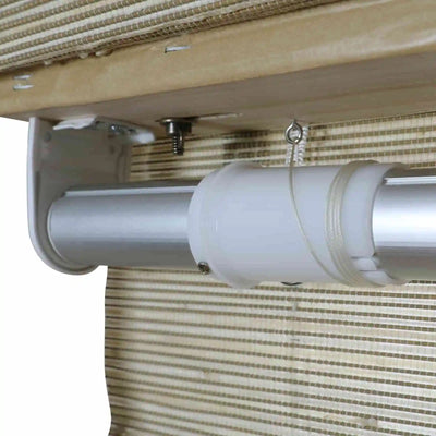 Motorized Window Woven Bamboo Shades