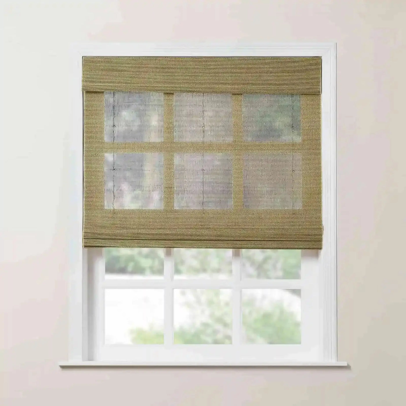 Rae Natural Ramie Bamboo Woven Shades - Series P -TWOPAGES CURTAINS