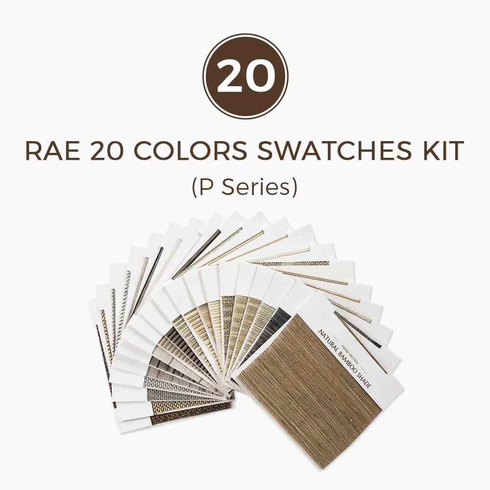 Rae Natural Woven Shade Swatches Kits TWOPAGES