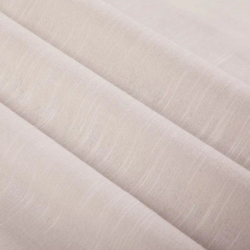 Jawara Luxury Linen Cotton Curtain Pleated- -TWOPAGES