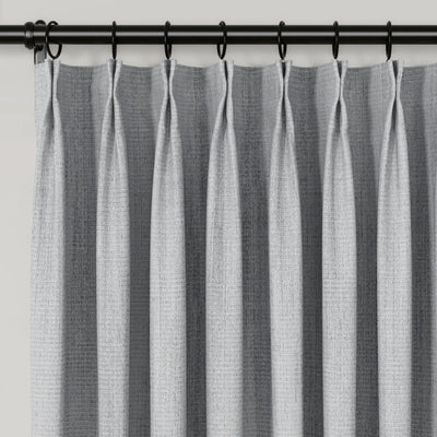 Lydia Rib Jacquard Curtain Pleated TWOPAGES