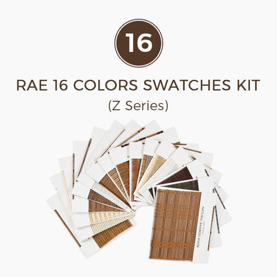 Rae Natural Woven Shade Swatches Kits TWOPAGES