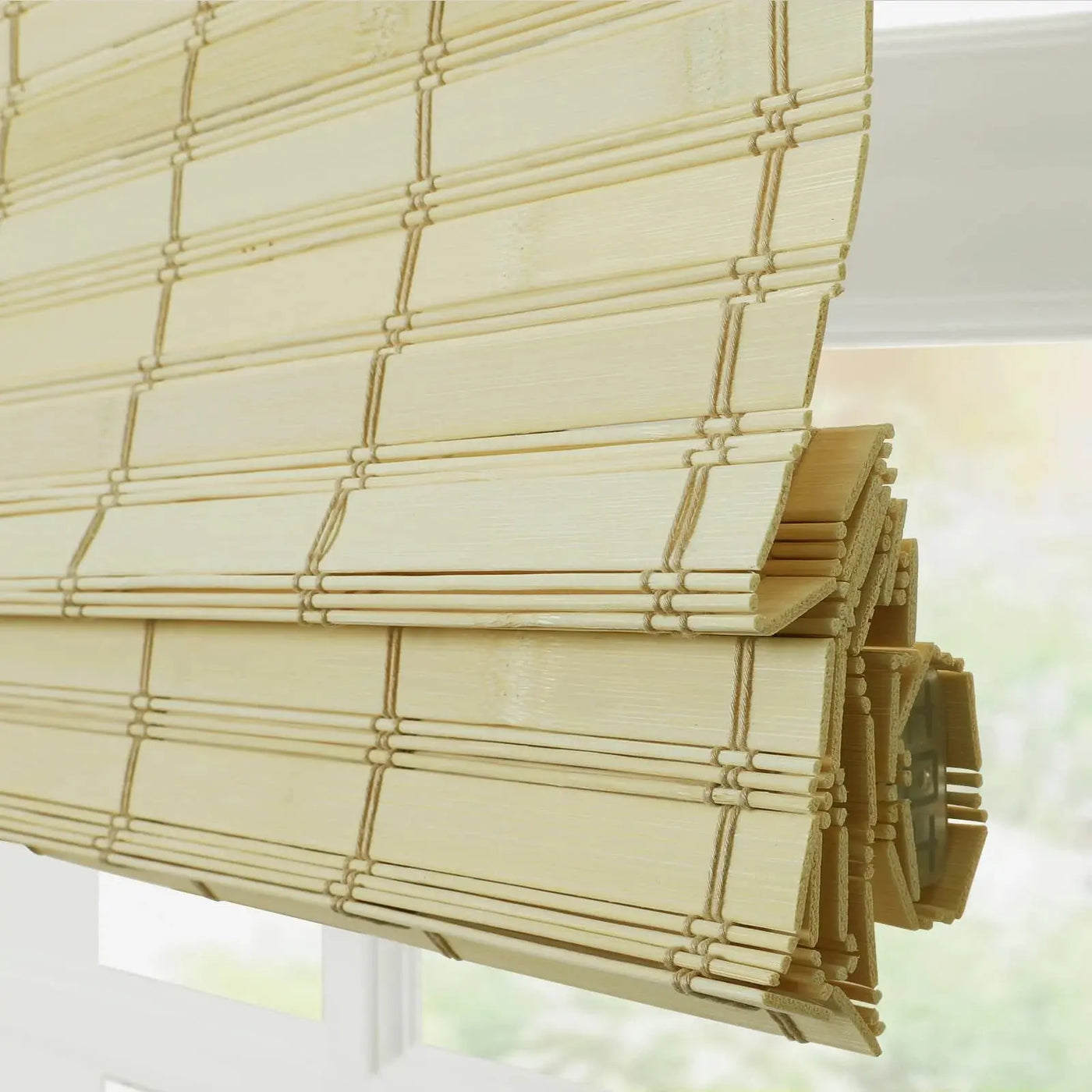 Rae Natural Bamboo Woven Shades - Series S -TWOPAGES CURTAINS