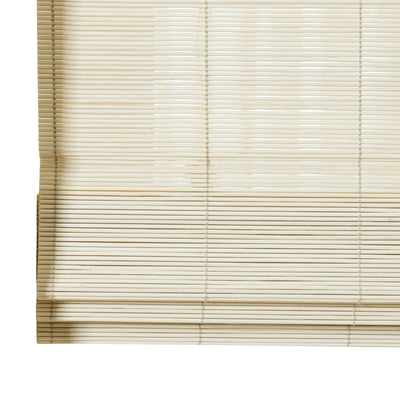 Sybil Bamboo Roman Shade - Sand Beige TWOPAGES CURTAINS
