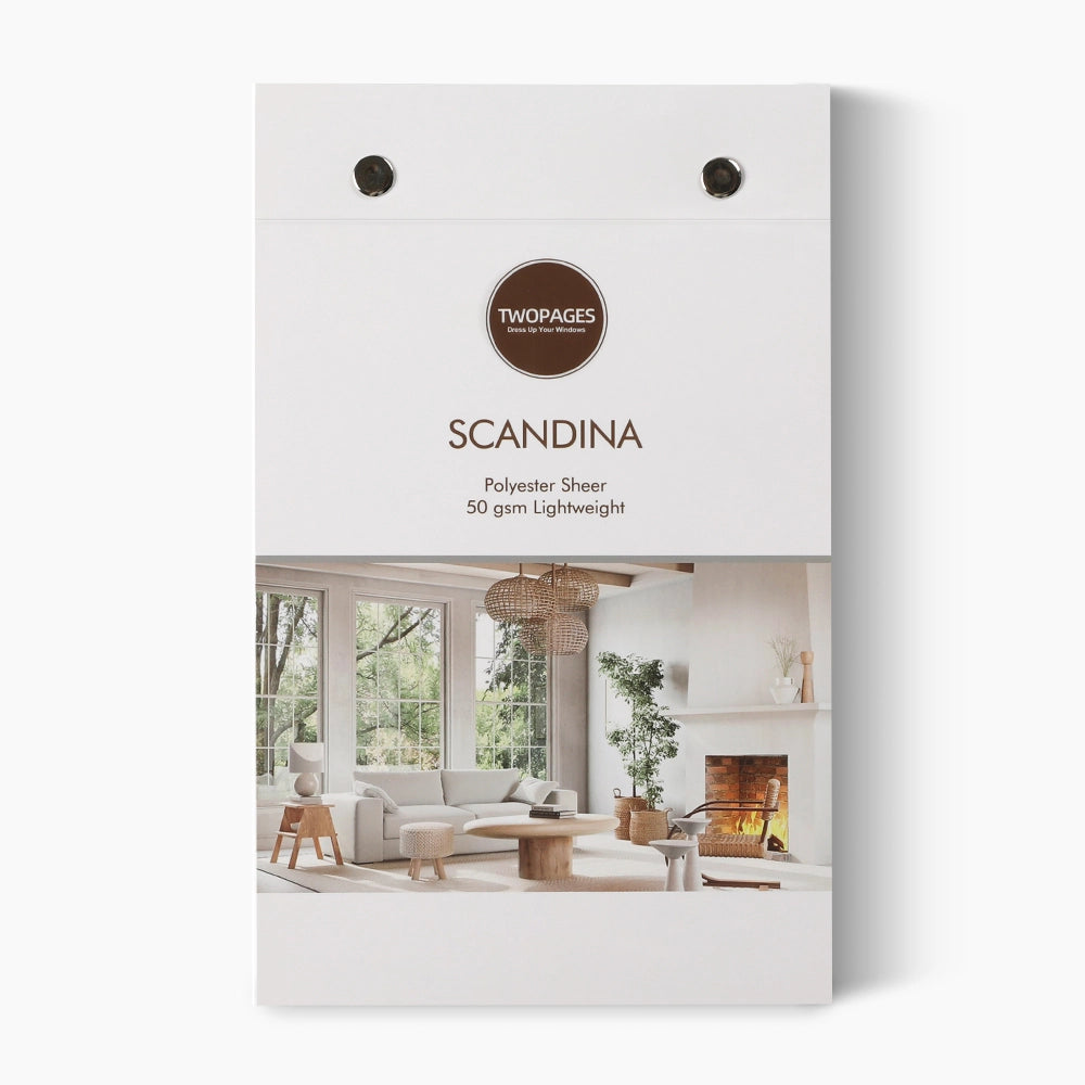 Scandina Solid Sheer Sample Booklet