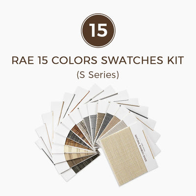 Rae Natural Woven Shade Swatches Kits TWOPAGES