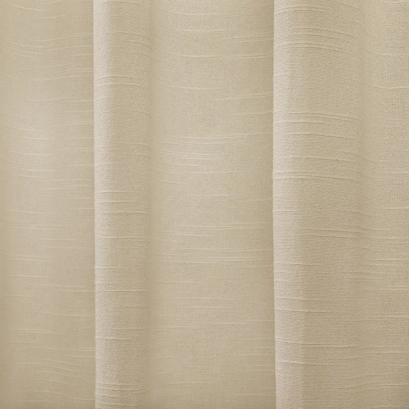 Jawara Luxury Linen Cotton Curtain Pleated- -TWOPAGES
