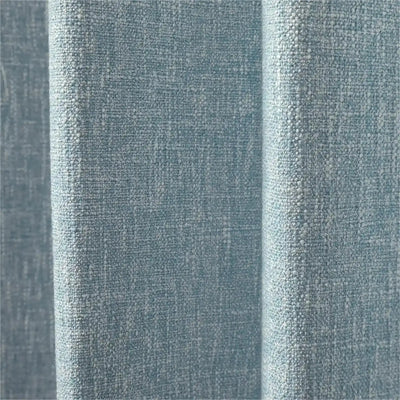 Sarai Textured Metallic Cotton Blend Curtain Pleated -TWOPAGES