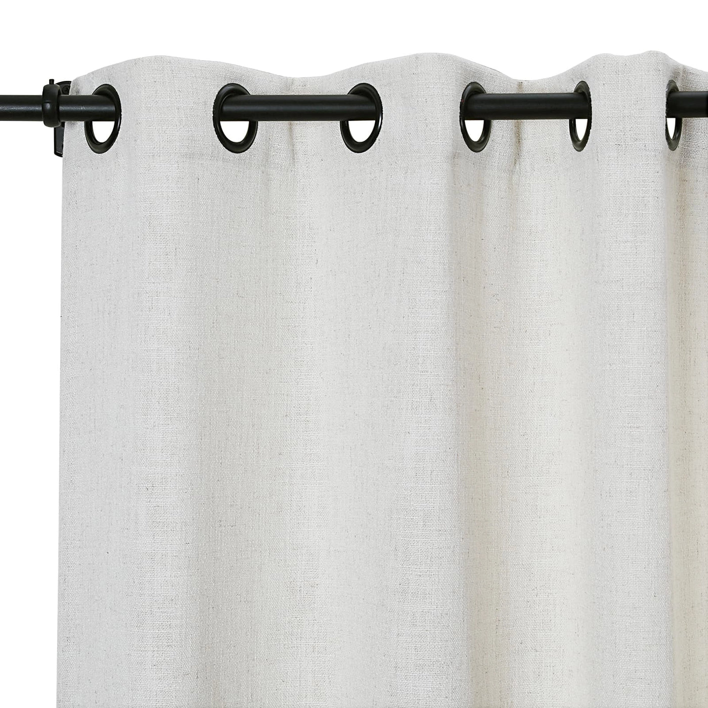 Tia Linen Curtain Drapery Grommet