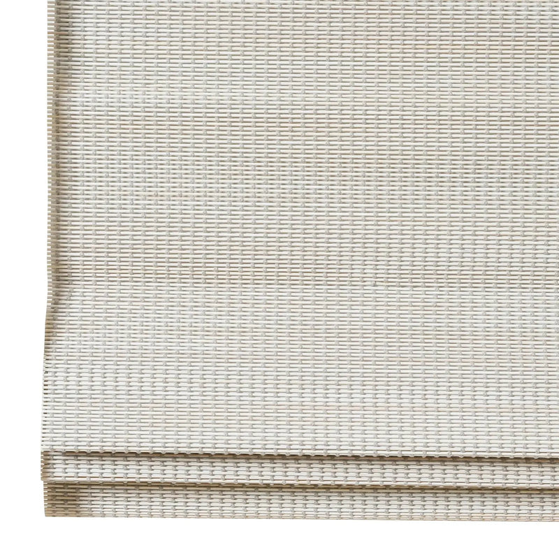 Sybil Bamboo Roman Shade - Wall White TWOPAGES CURTAINS