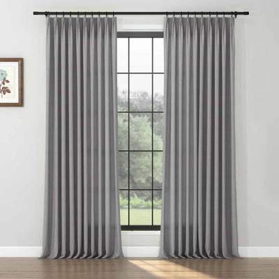 Karin Pure Wool Curtain Pleated TWOPAGES