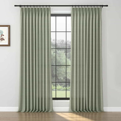 Karin Pure Wool Curtain Pleated TWOPAGES