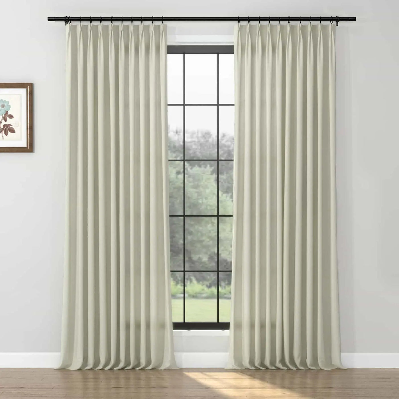 Karin Pure Wool Curtain Pleated TWOPAGES