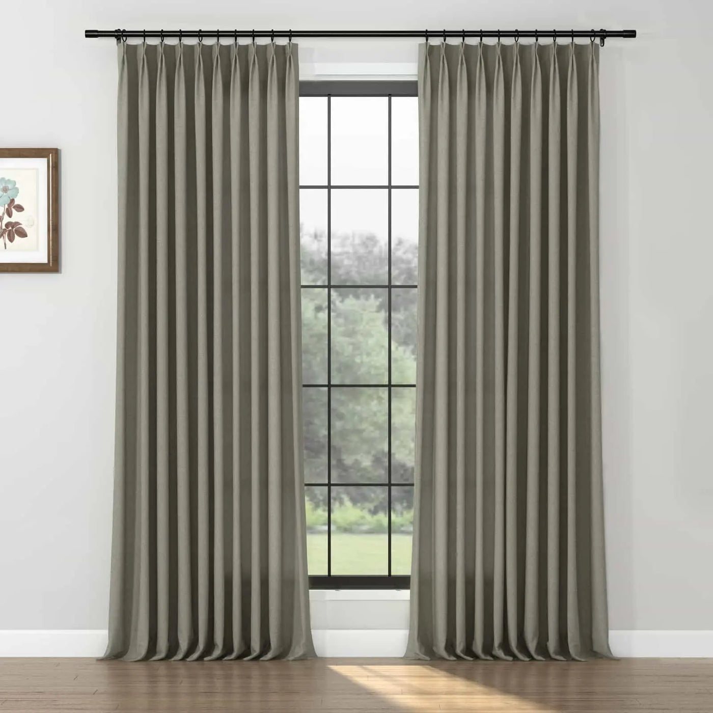 Karin Pure Wool Curtain Pleated TWOPAGES