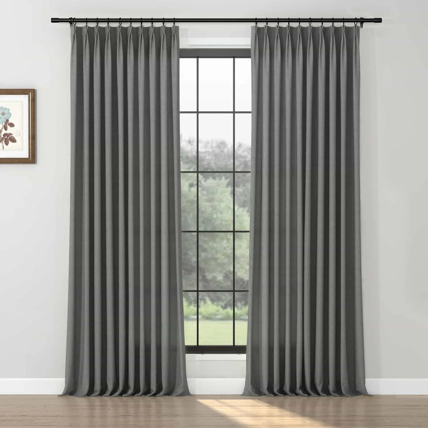 Karin Pure Wool Curtain Pleated TWOPAGES