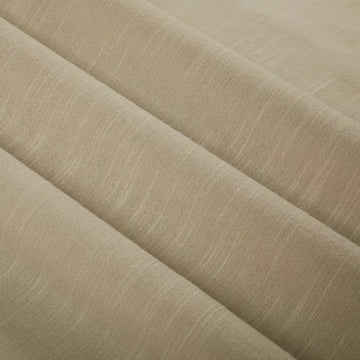 Jawara Luxury Linen Cotton Curtain Pleated- -TWOPAGES