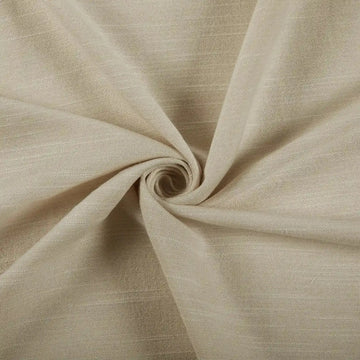 Jawara Luxury Linen Cotton Curtain Pleated- -TWOPAGES
