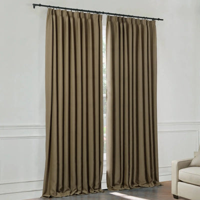 Atlanta 100% Blackout Curtain Pleated -TWOPAGES