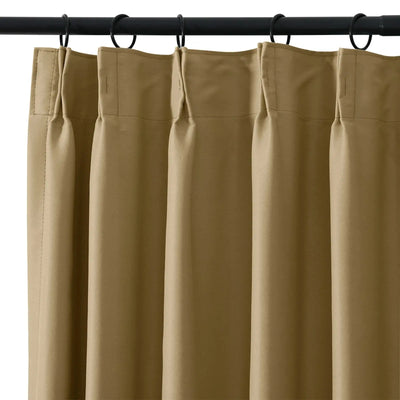 Atlanta 100% Blackout Curtain Pleated -TWOPAGES