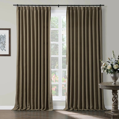 Atlanta 100% Blackout Curtain Pleated -TWOPAGES