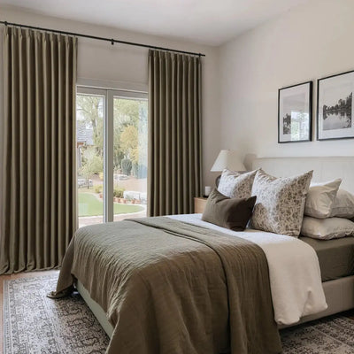 Atlanta 100% Blackout Curtain Pleated -TWOPAGES