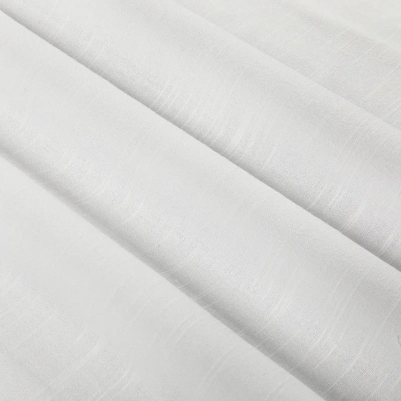 Jawara Luxury Linen Cotton Curtain Pleated- -TWOPAGES