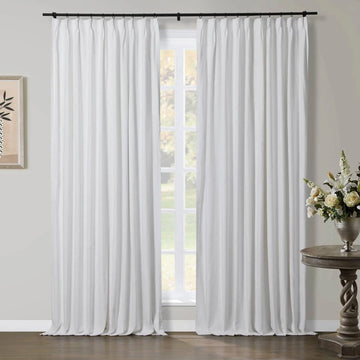 Jawara Luxury Linen Cotton Curtain Pleated- -TWOPAGES