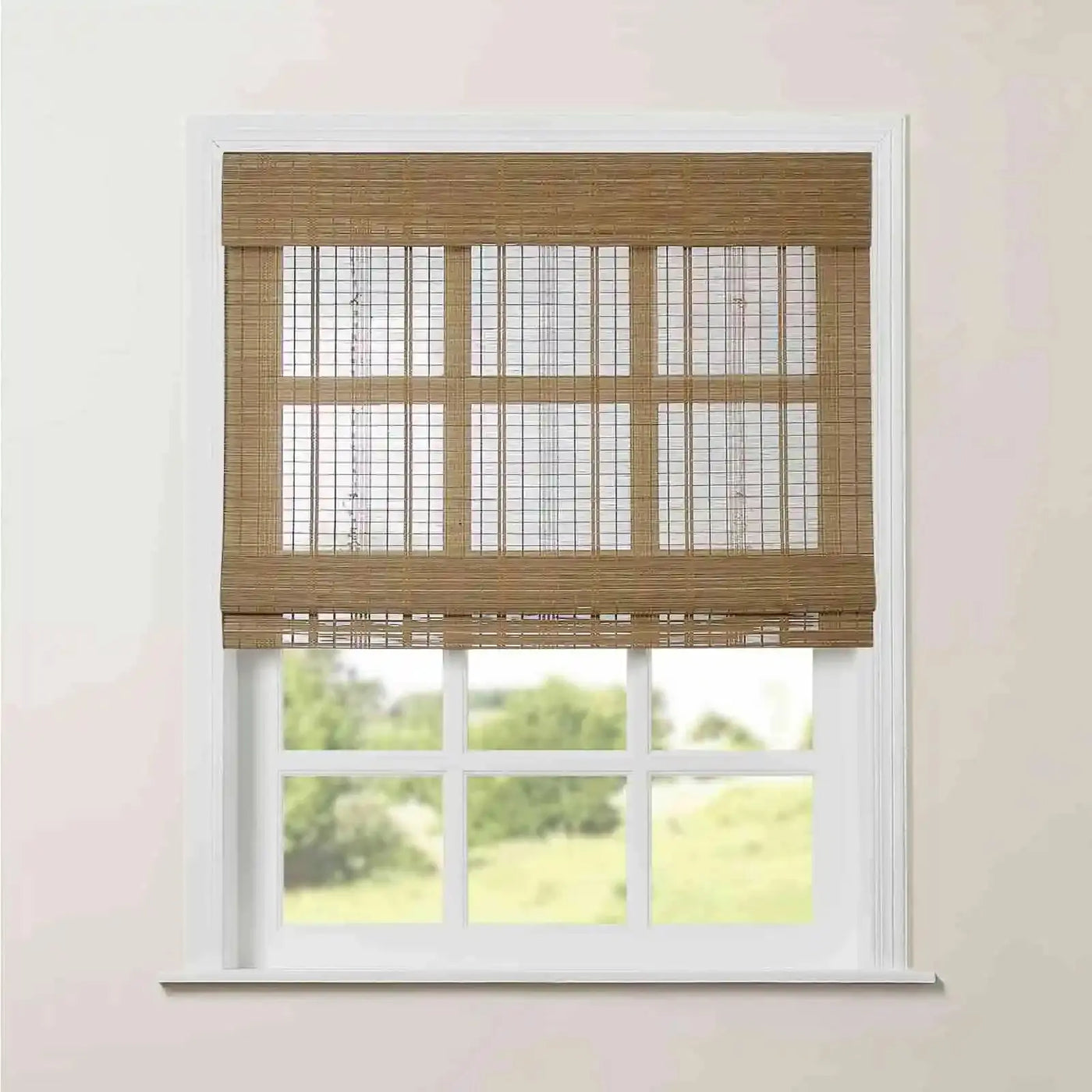 Rae Natural Pure Bamboo Woven Shades - Series Z -TWOPAGES CURTAINS