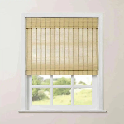 Rae Natural Pure Bamboo Woven Shades - Series Z -TWOPAGES CURTAINS