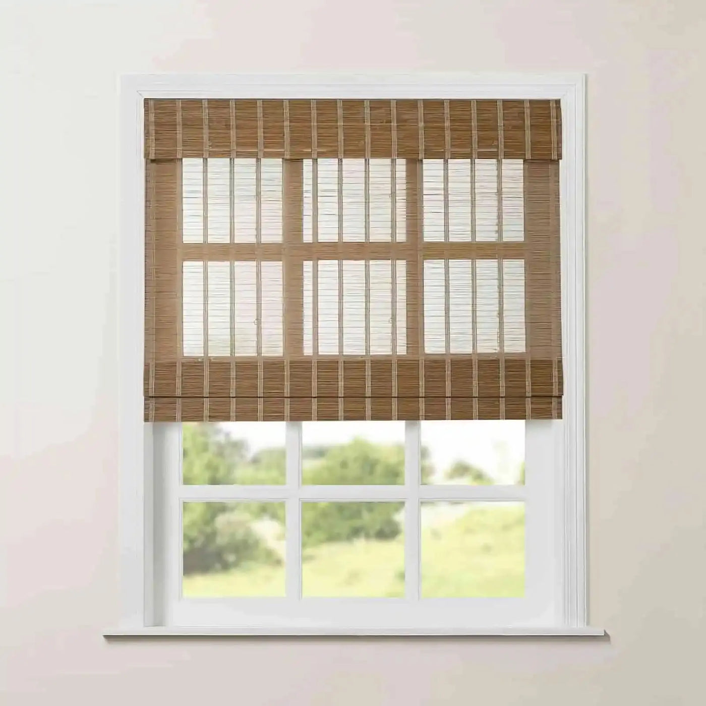 Rae Natural Pure Bamboo Woven Shades - Series Z -TWOPAGES CURTAINS