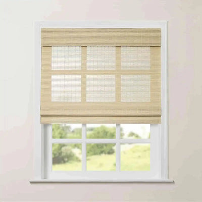 Rae Natural Pure Bamboo Woven Shades - Series Z -TWOPAGES CURTAINS