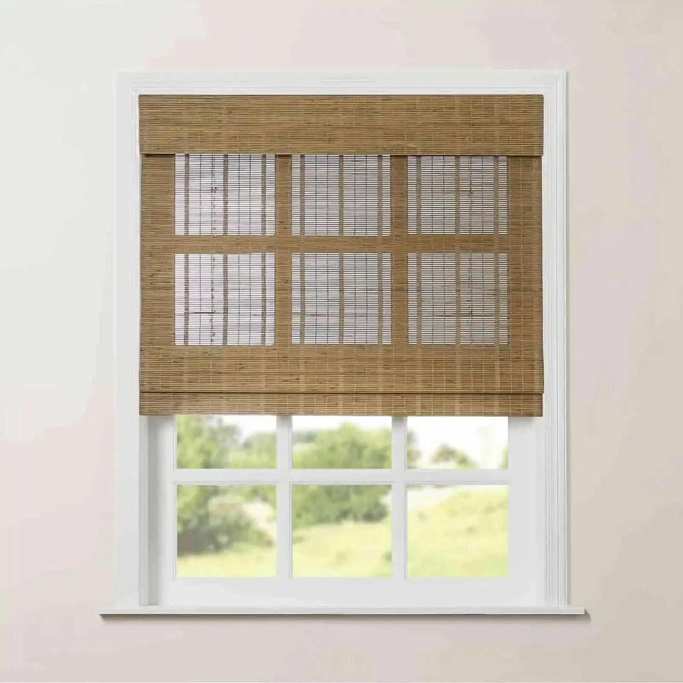 Rae Natural Pure Bamboo Woven Shades - Series Z -TWOPAGES CURTAINS