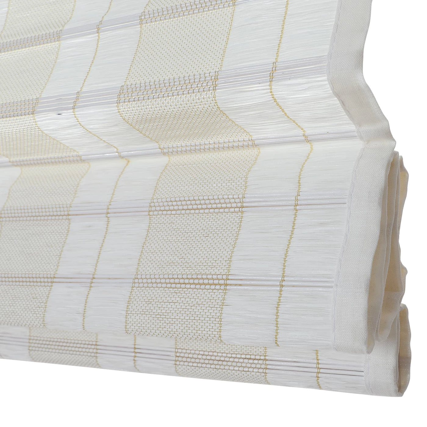 Natural Paper Bamboo Woven Shade - Ivory White
