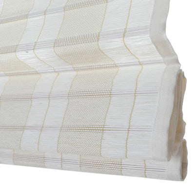 Natural Paper Bamboo Woven Shade - Ivory White TWOPAGES CURTAINS