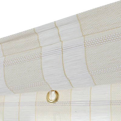 Natural Paper Bamboo Woven Shade - Ivory White