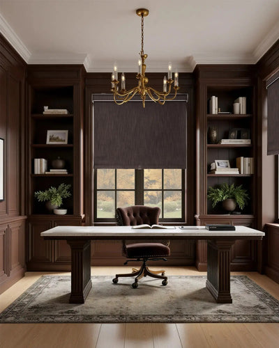 Alvin Linen Blend Cordless Roller Shades -TWOPAGES