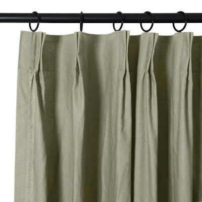 Andy 100% Cotton Drapery Pleated- -TWOPAGES