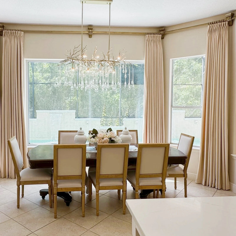 Tavis Premium Velvet Curtain Pleated- -TWOPAGES