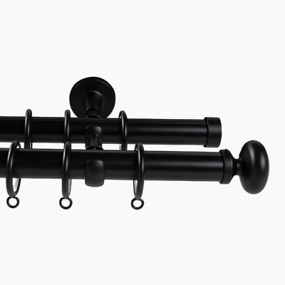 Kelvin Double Window Curtain Rod -TWOPAGES