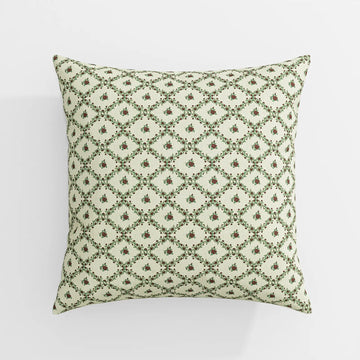Britt Bengoechea Print Linen Cotton Pillow Cover